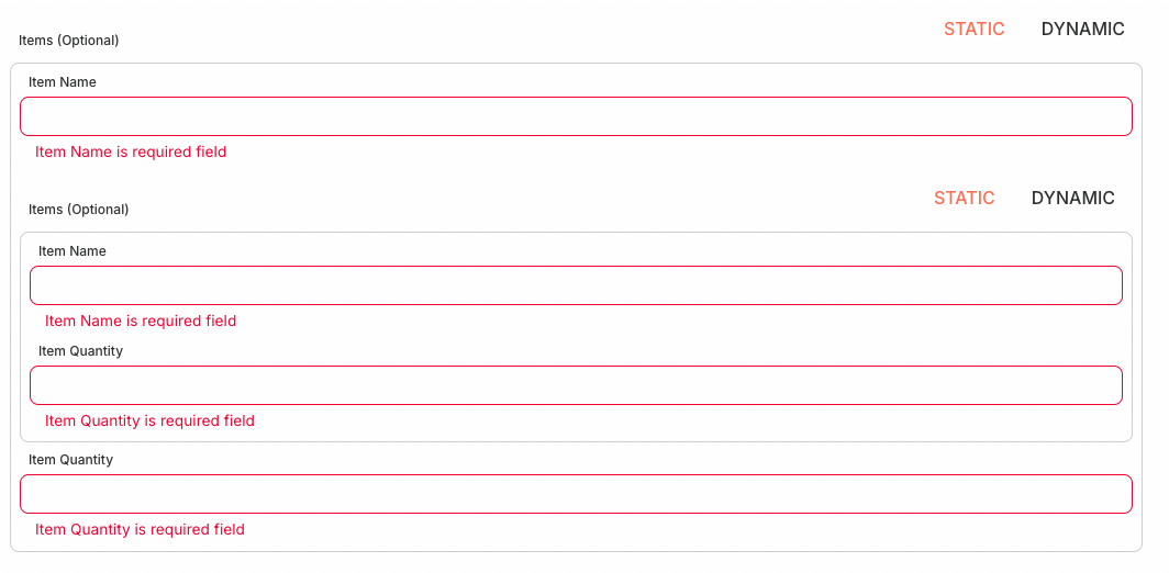 Object Configuration Screenshot