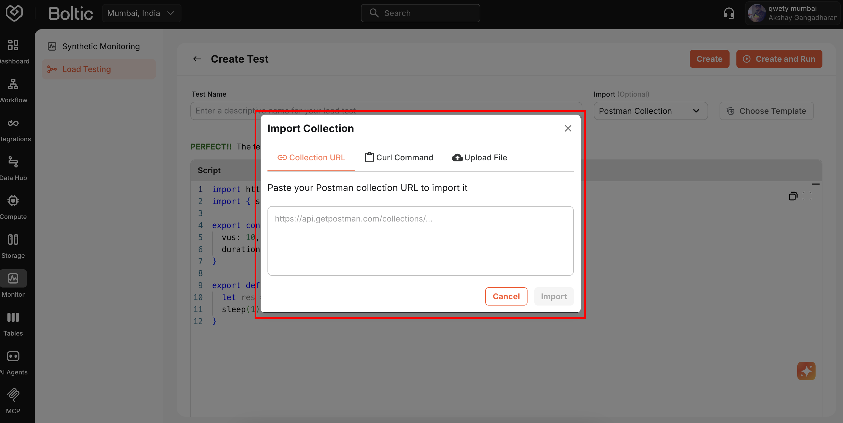 Script Editor Imports