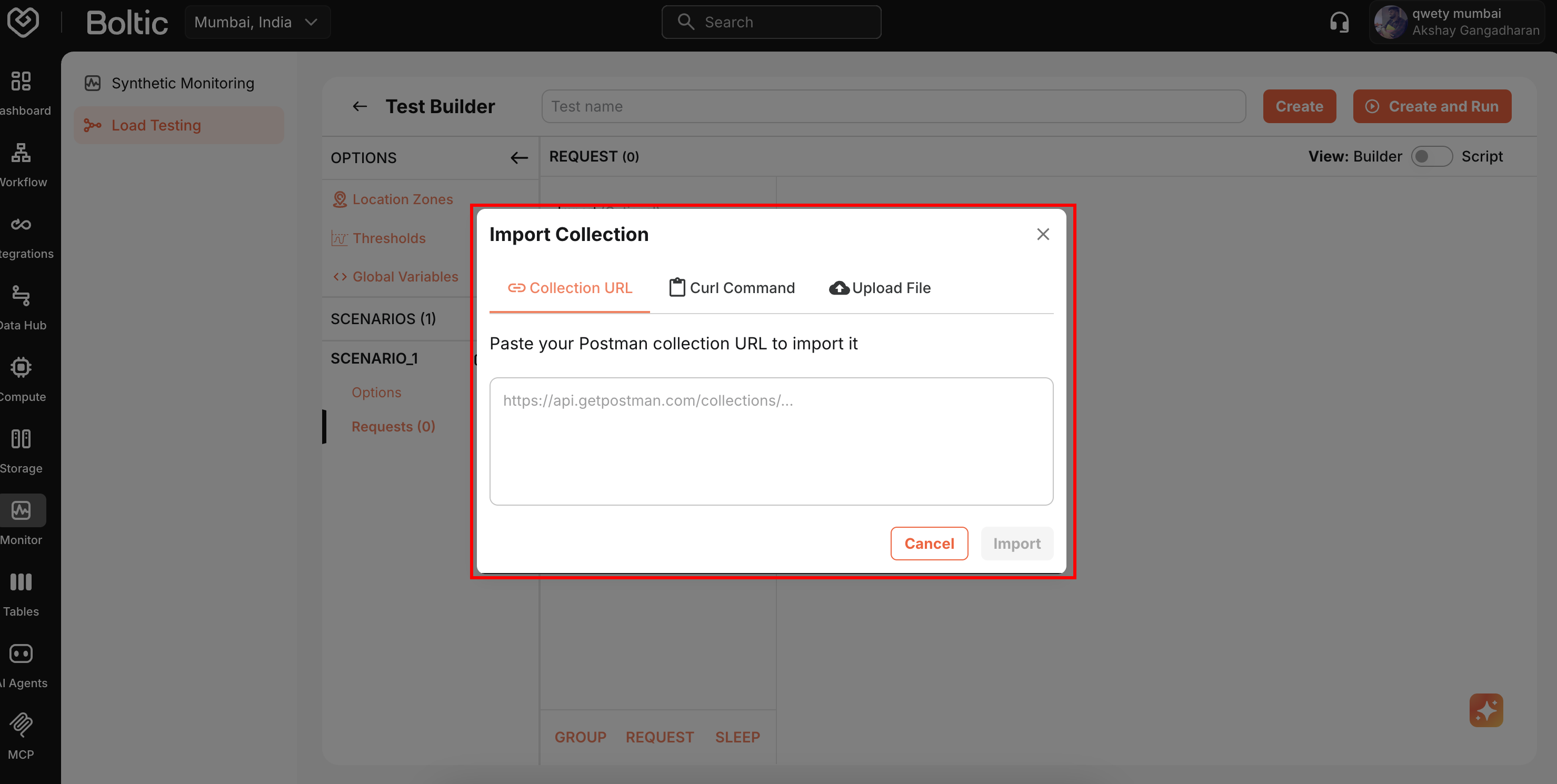 Test Builder Imports