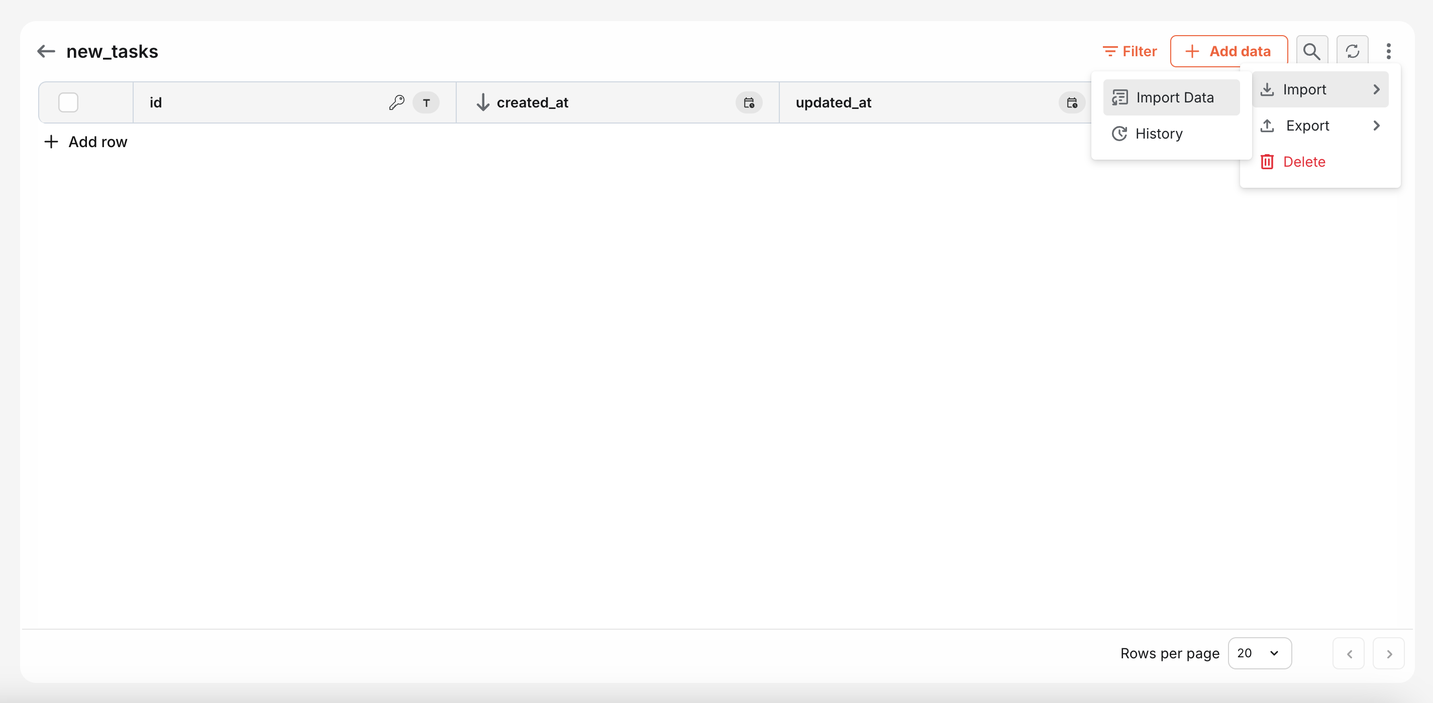 File import